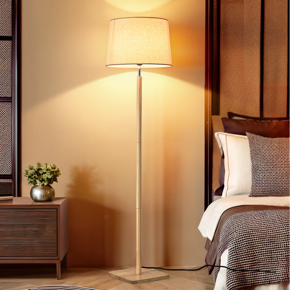 Joyce Wooden Floor Lamp 155CM
