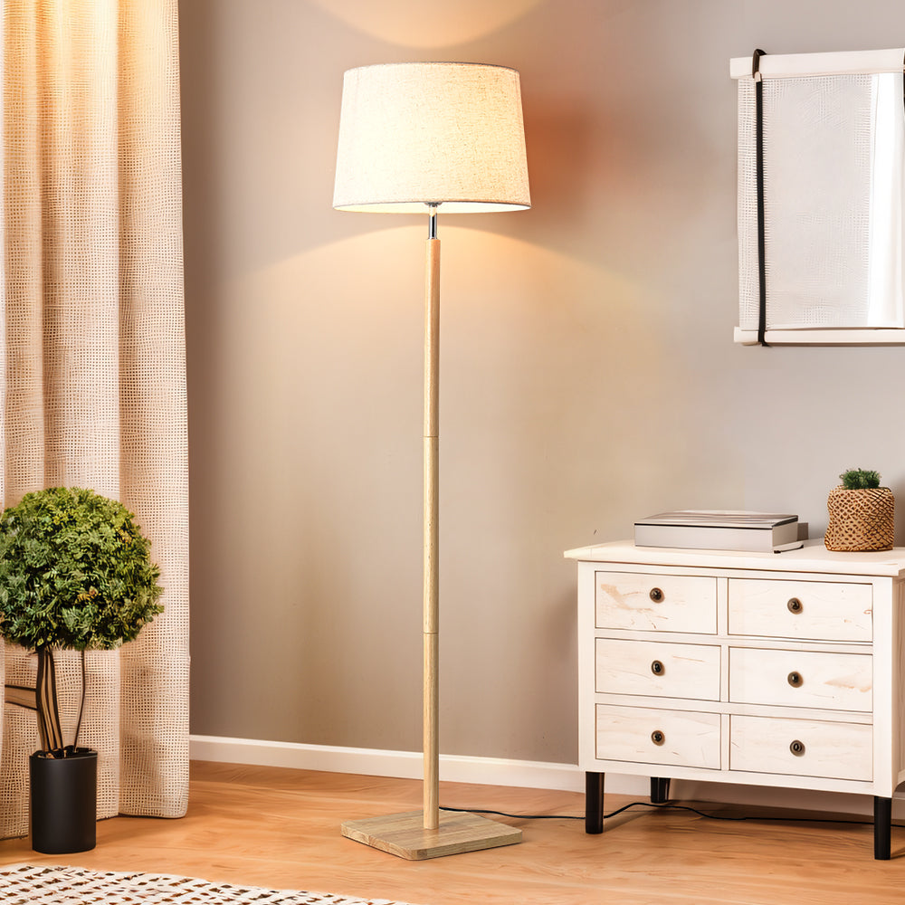 Joyce Wooden Floor Lamp 155CM
