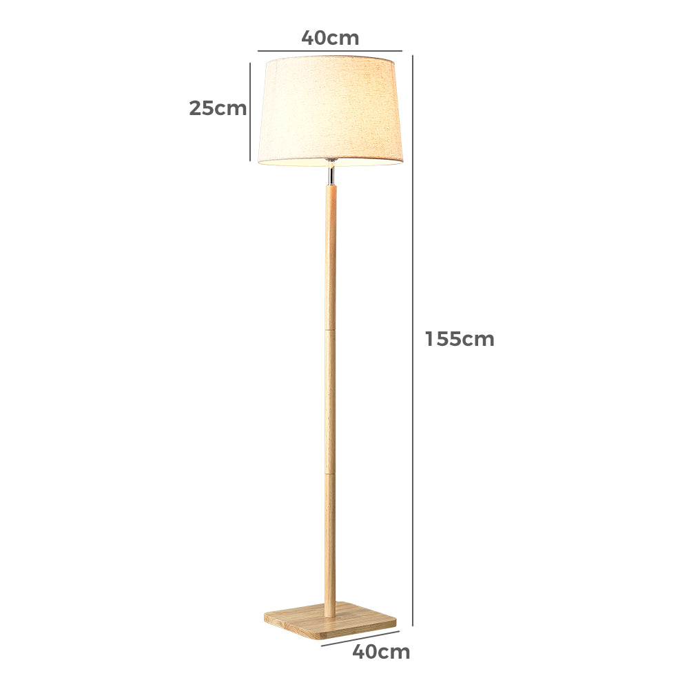 Joyce Wooden Floor Lamp 155CM