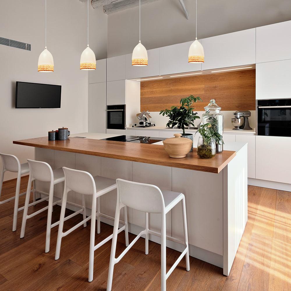 Annika Bamboo Pendant Light