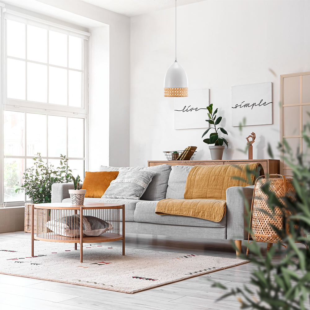 Annika Bamboo Pendant Light