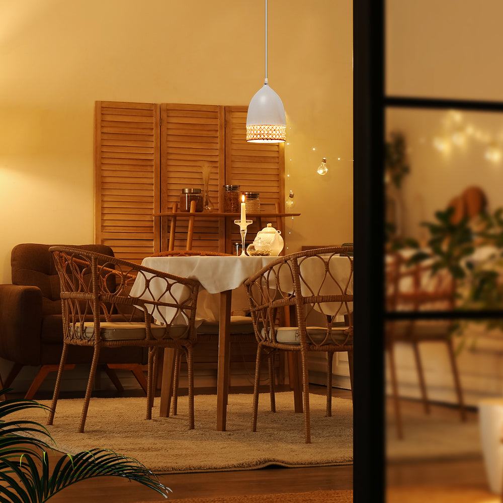 Annika Bamboo Pendant Light