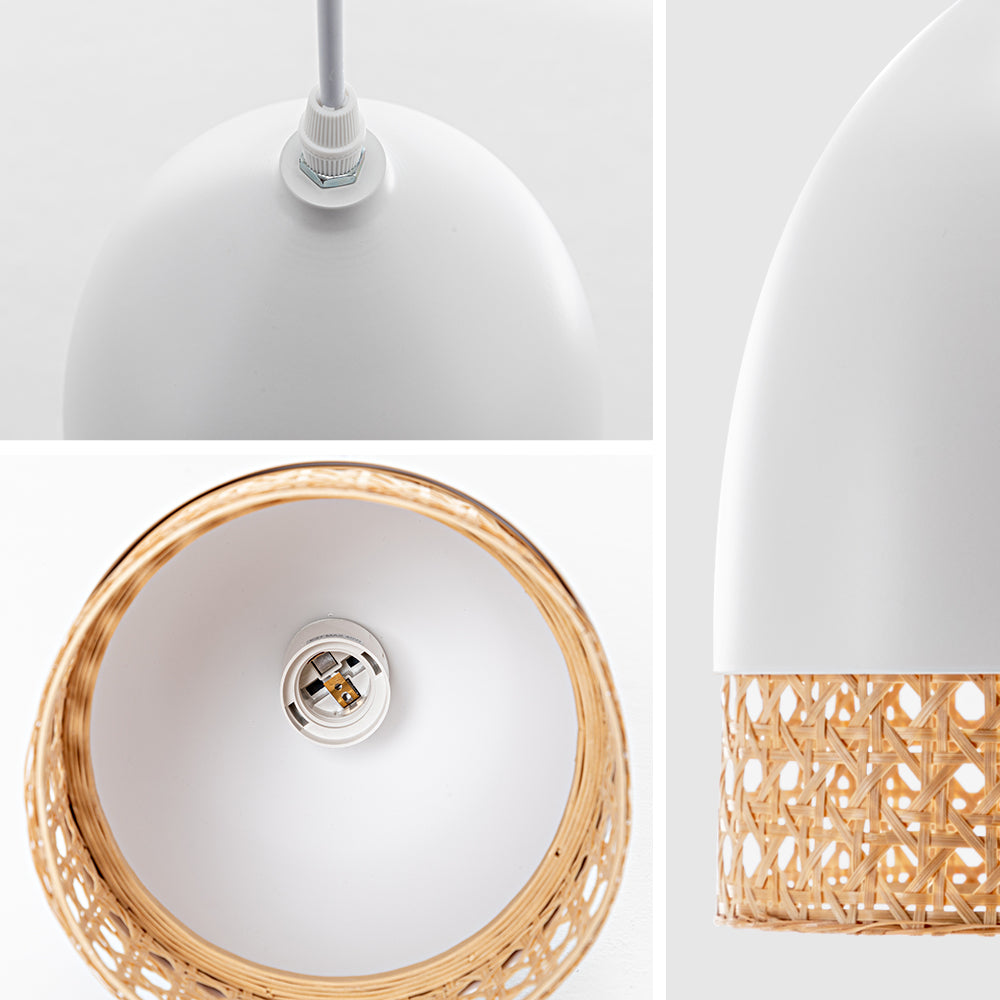 Annika Bamboo Pendant Light