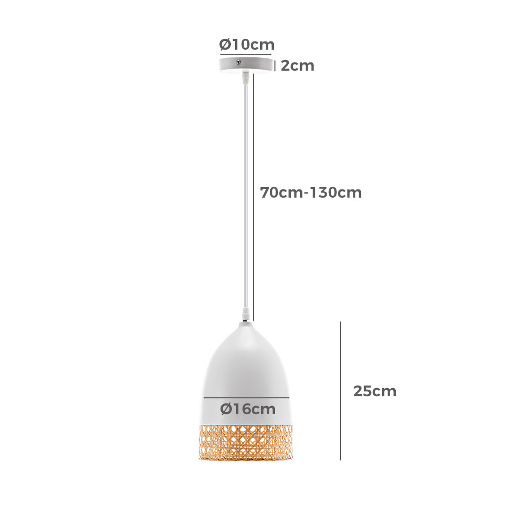 Annika Bamboo Pendant Light