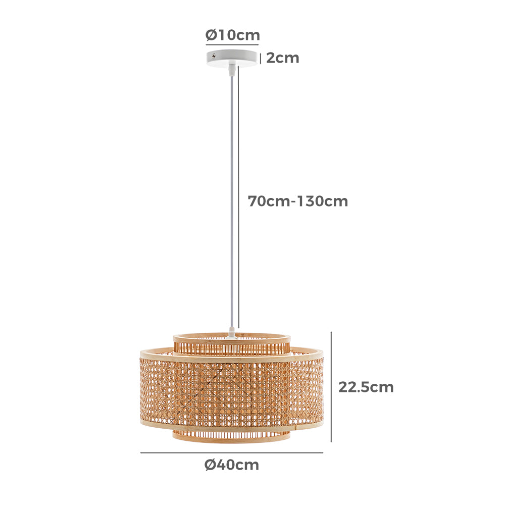 Rose Aston Bamboo Pendant