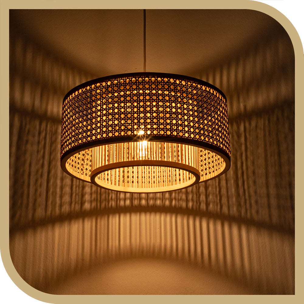 Rose Aston Bamboo Pendant