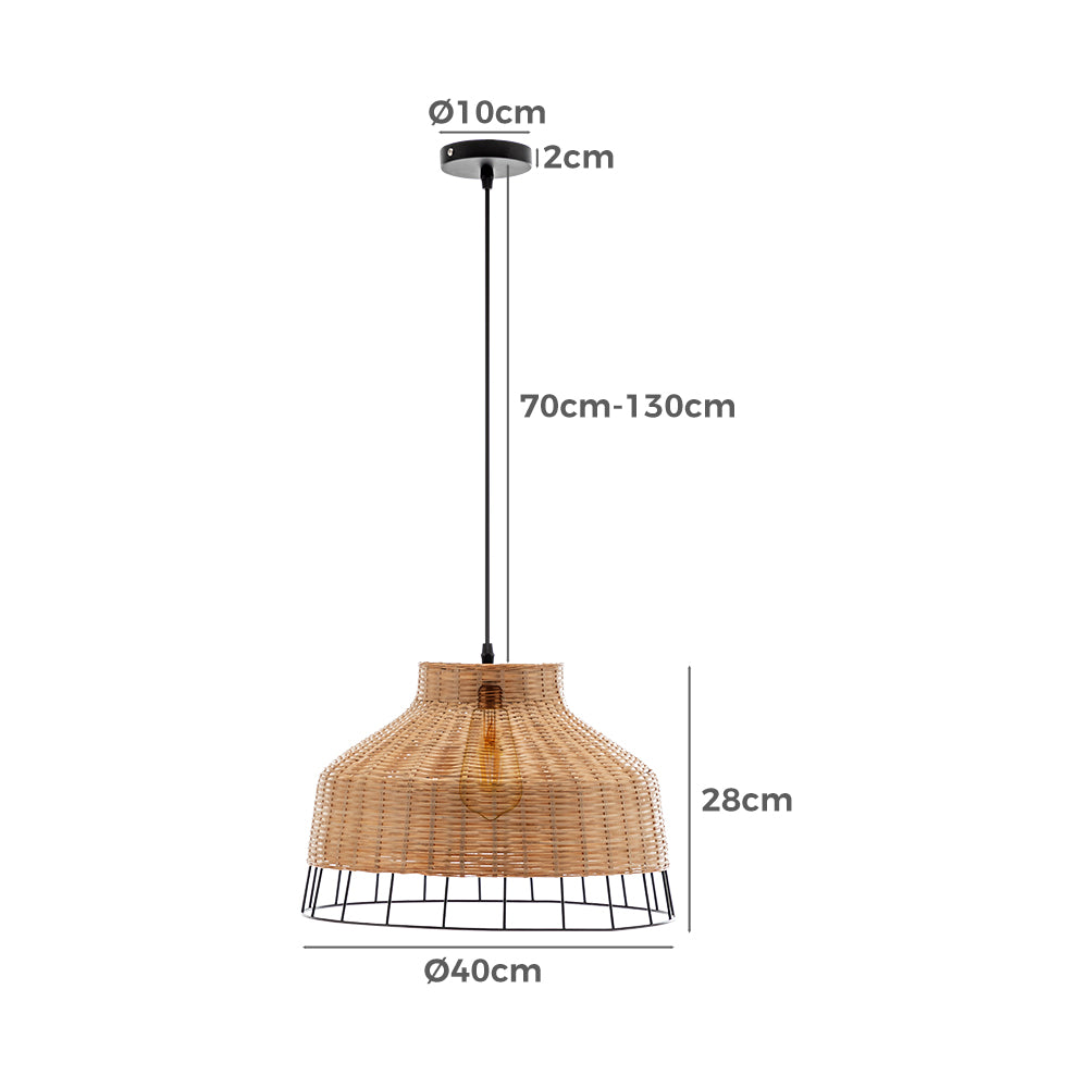 Emelia Bamboo Pendant Light