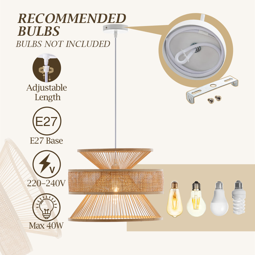 Holly Robinson Bamboo Pendant Light