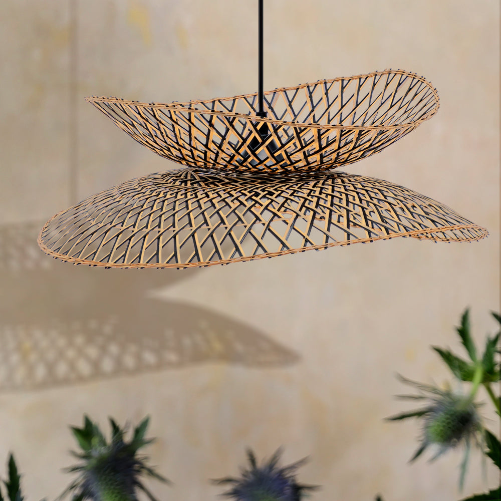 Nellie Bamboo Pendant Light 45cm 47cm