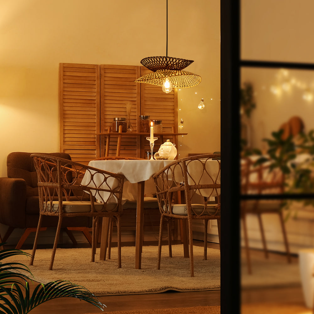 Nellie Bamboo Pendant Light 45cm 47cm