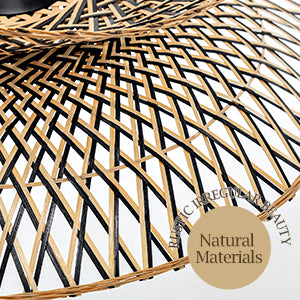 Nellie Bamboo Pendant Light 45cm 47cm
