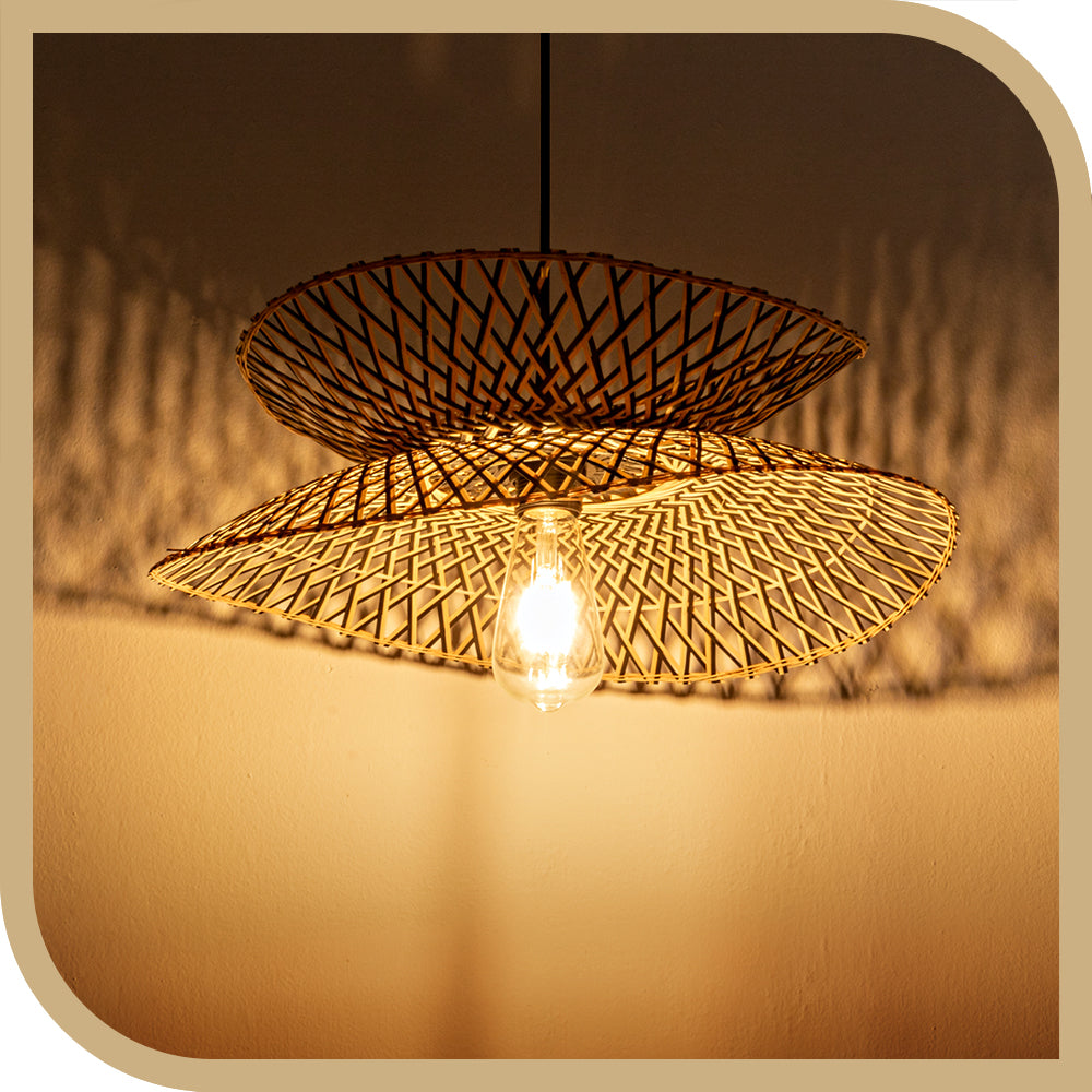Nellie Bamboo Pendant Light 45cm 47cm