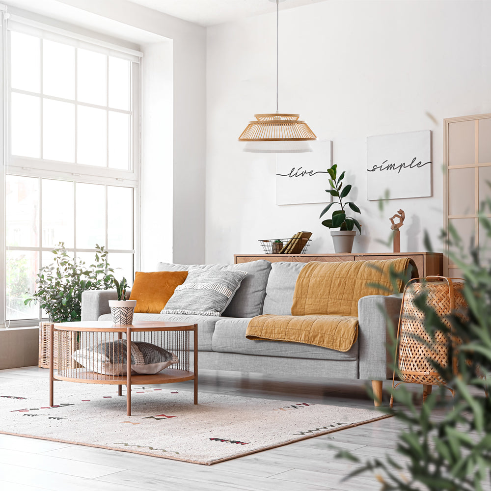 Claudia Bamboo Pendant Light