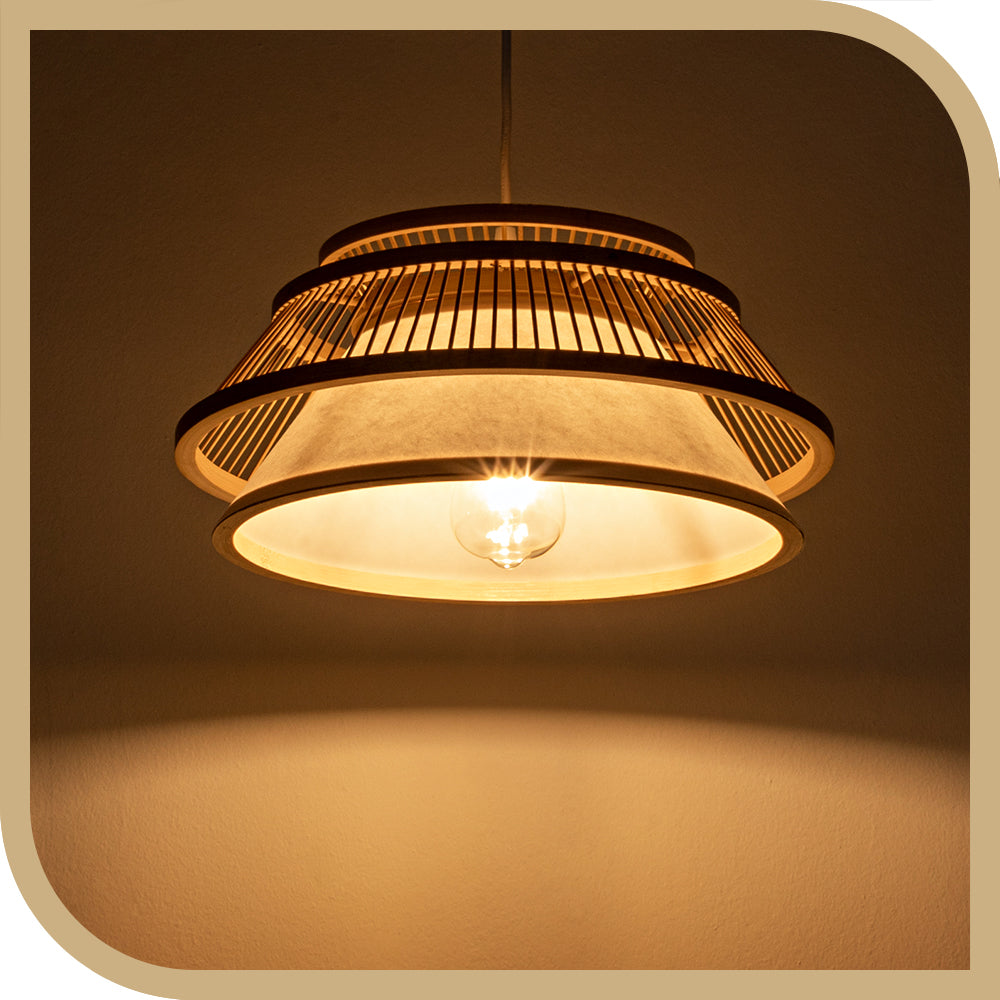 Claudia Bamboo Pendant Light