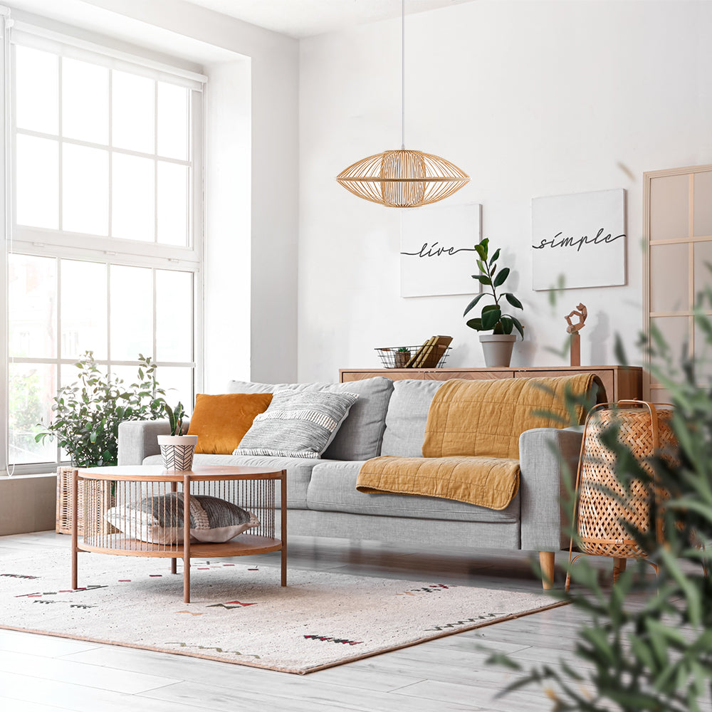 Tamsin Bamboo Pendant Light