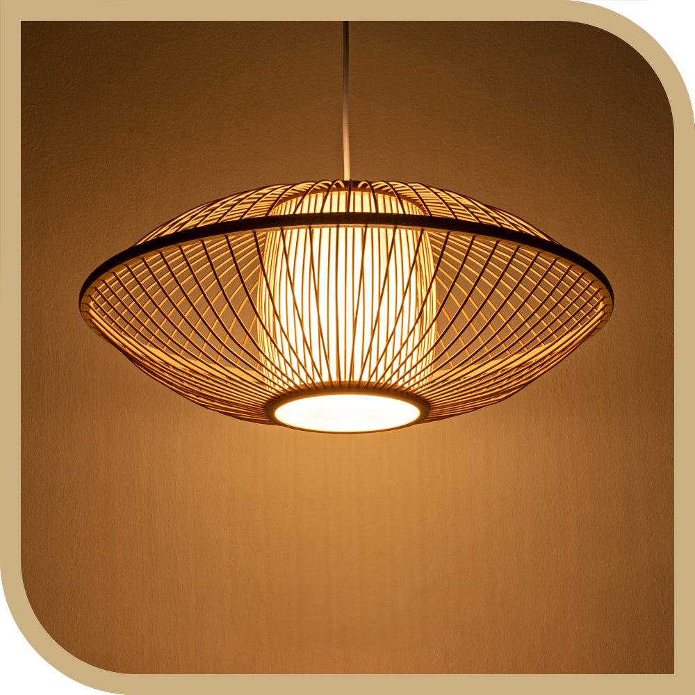 Tamsin Bamboo Pendant Light