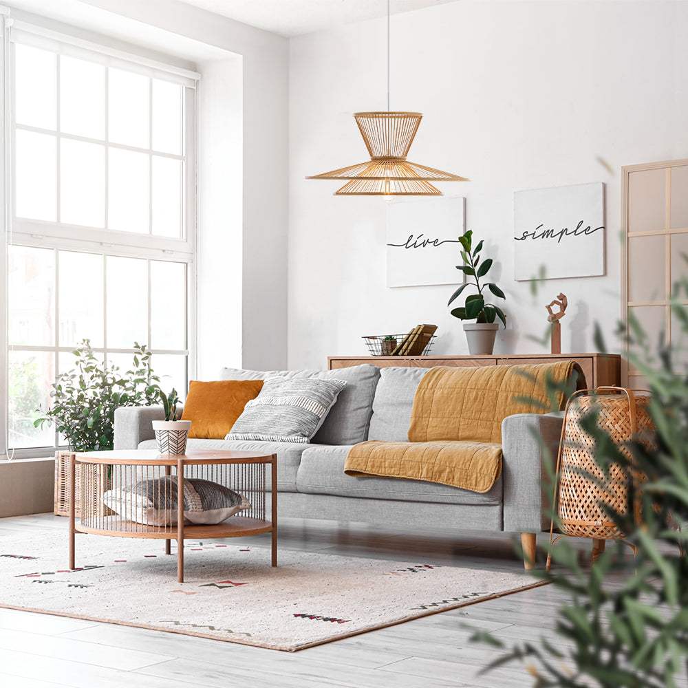 Effie Bamboo Pendant Light