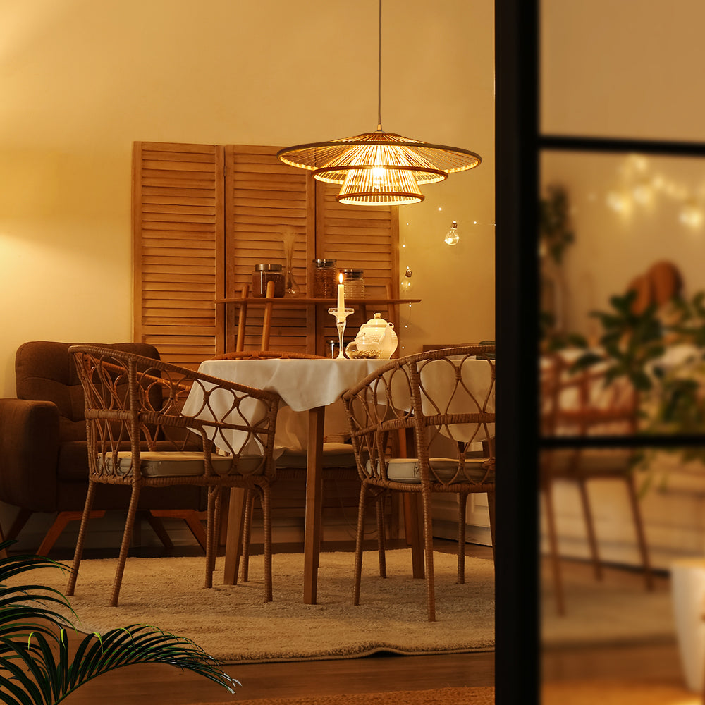 Effie Bamboo Pendant Light