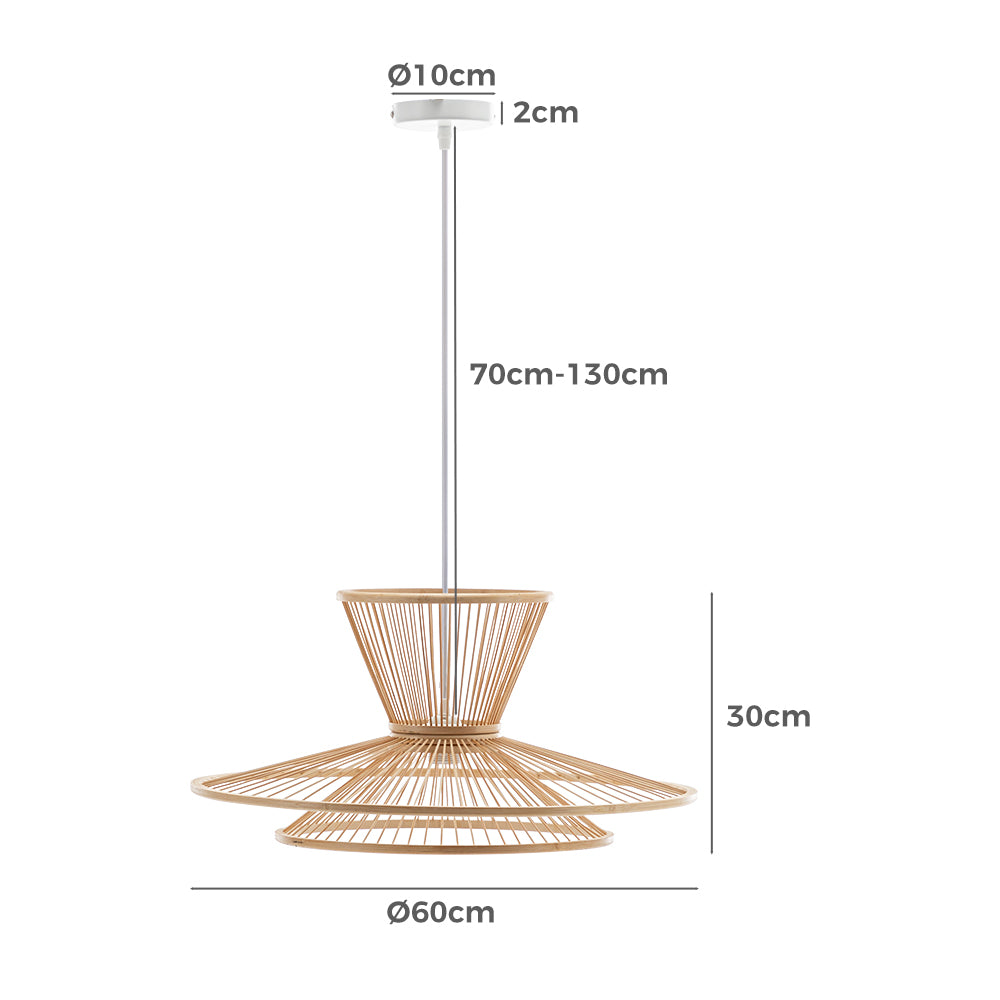 Effie Bamboo Pendant Light