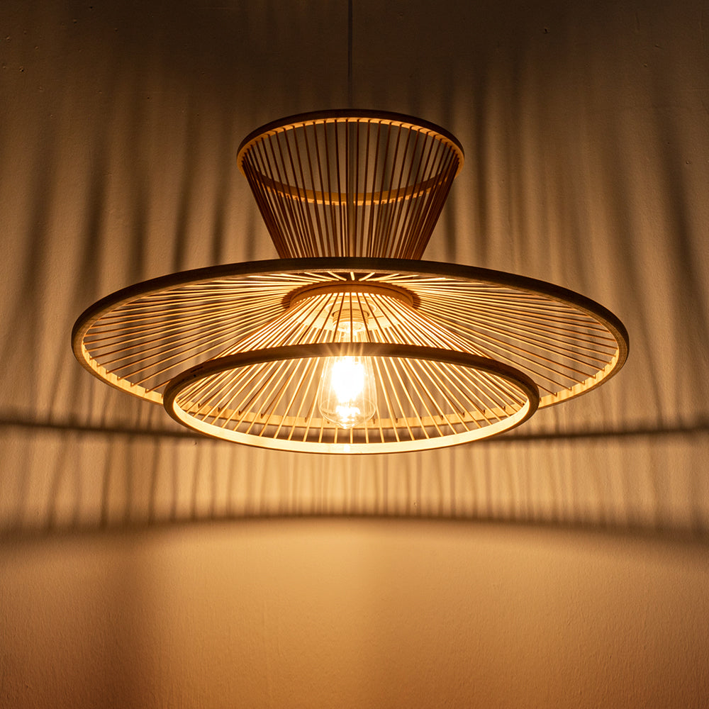 Effie Bamboo Pendant Light