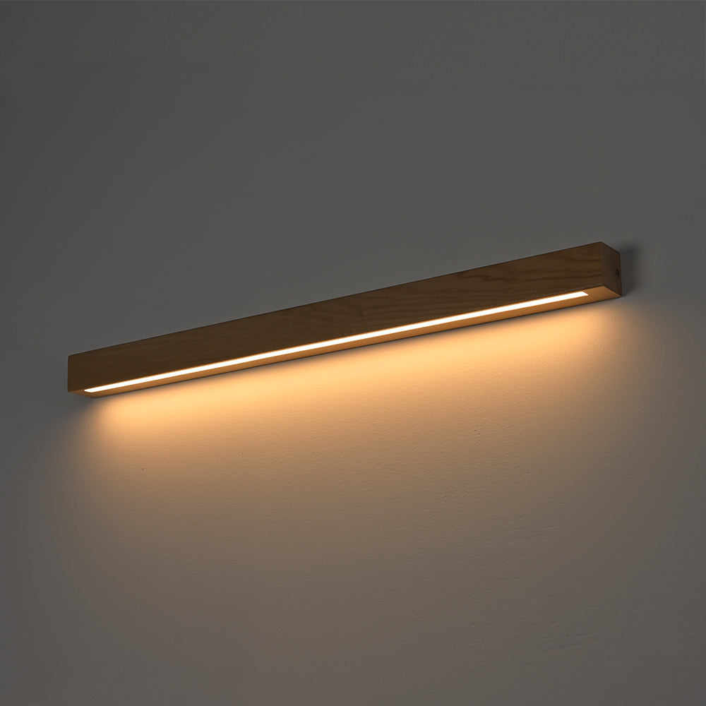 Theia Ash Wood LED Wall Light
