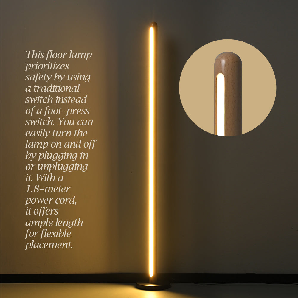 140cm Zain Hemisphere LED Floor Lamp