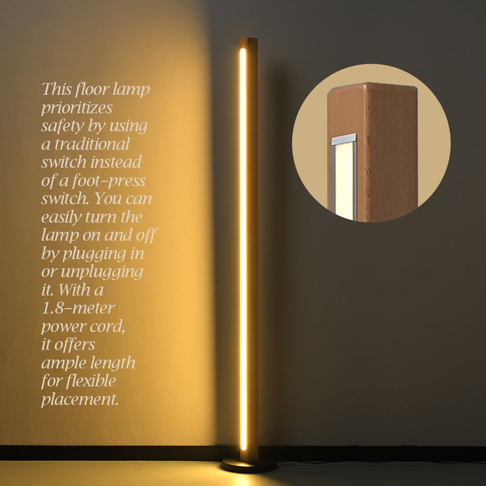 140cm Zain Square LED Floor Lamp