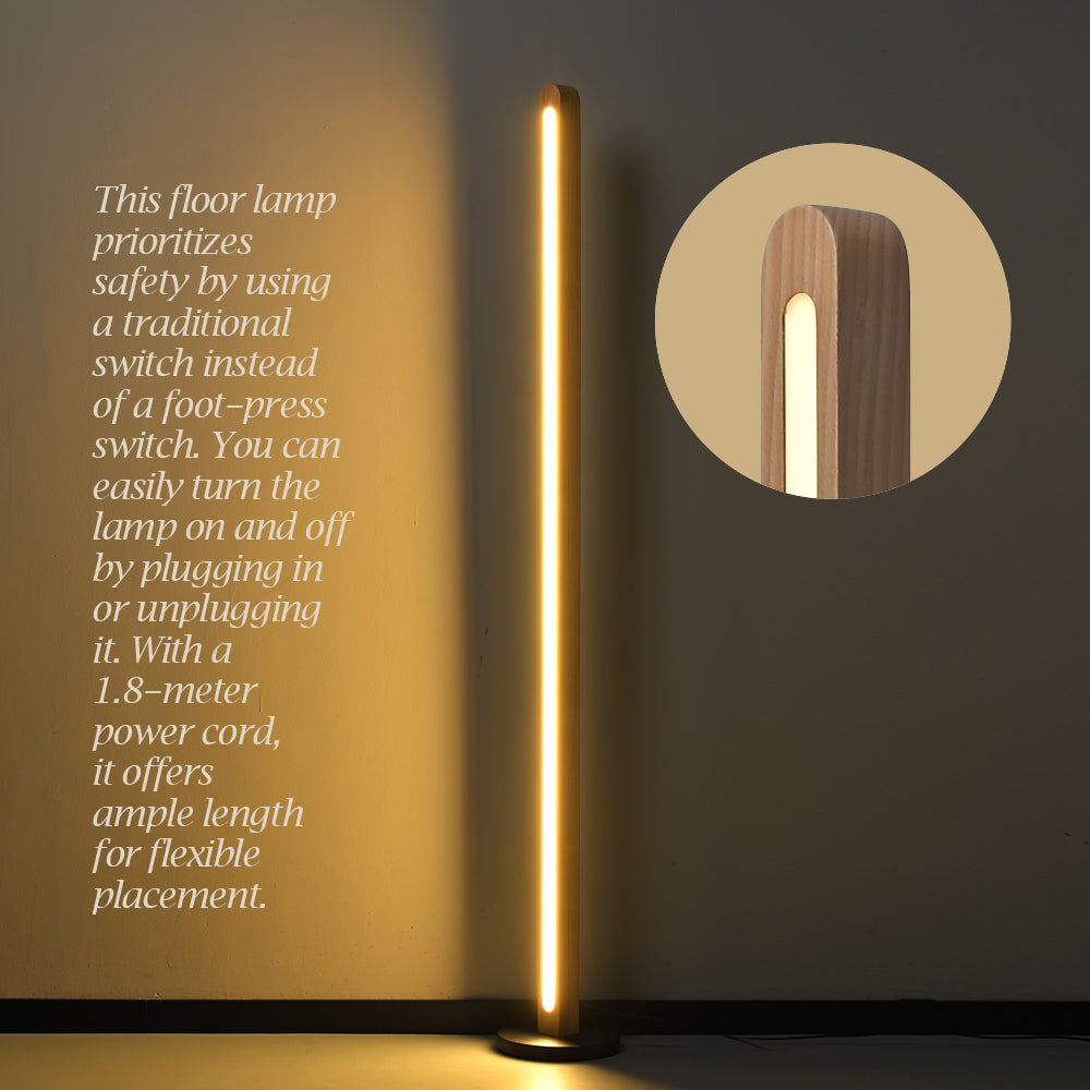 Zain Arched LED Floor Lamp 140cm