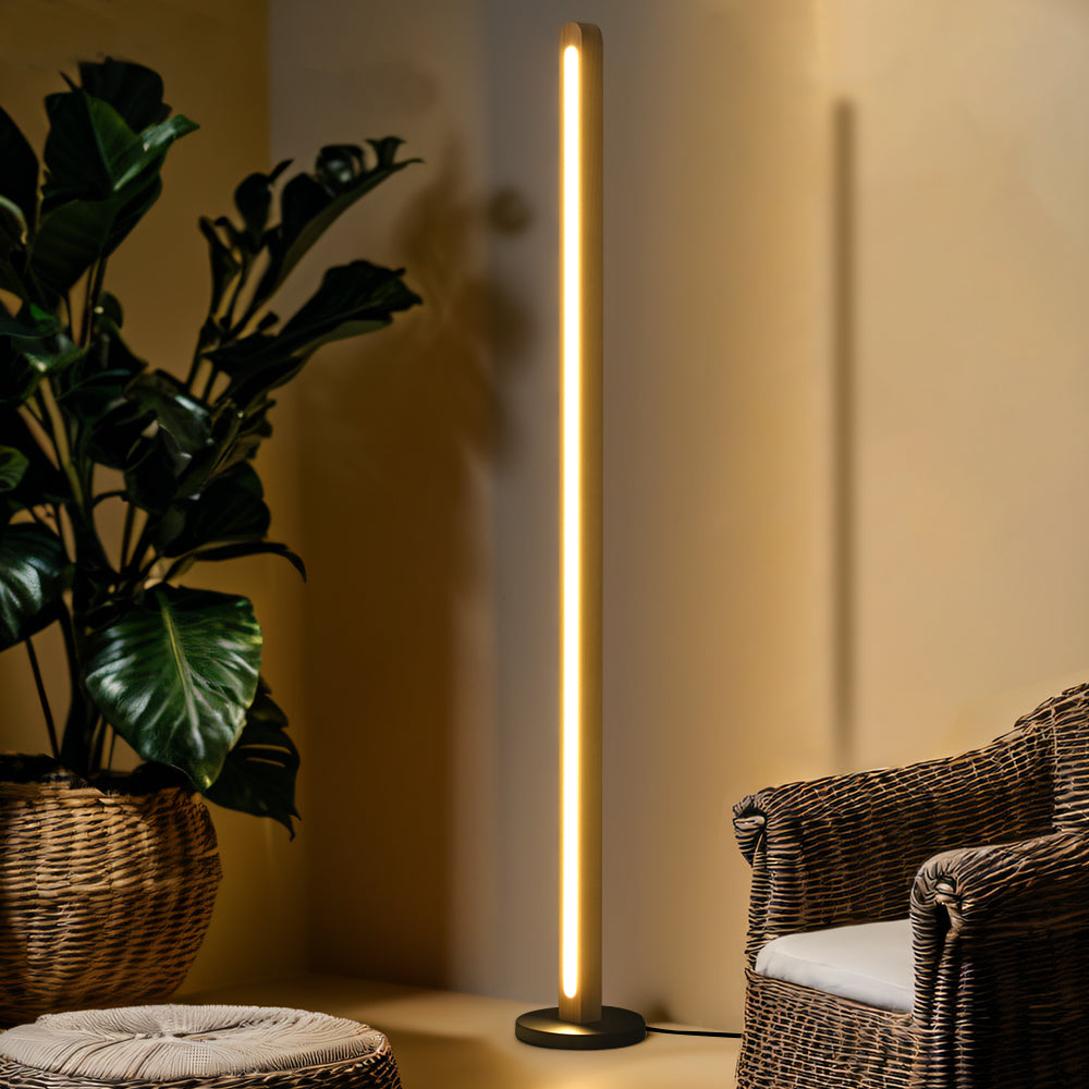 Zain Arched LED Floor Lamp 140cm