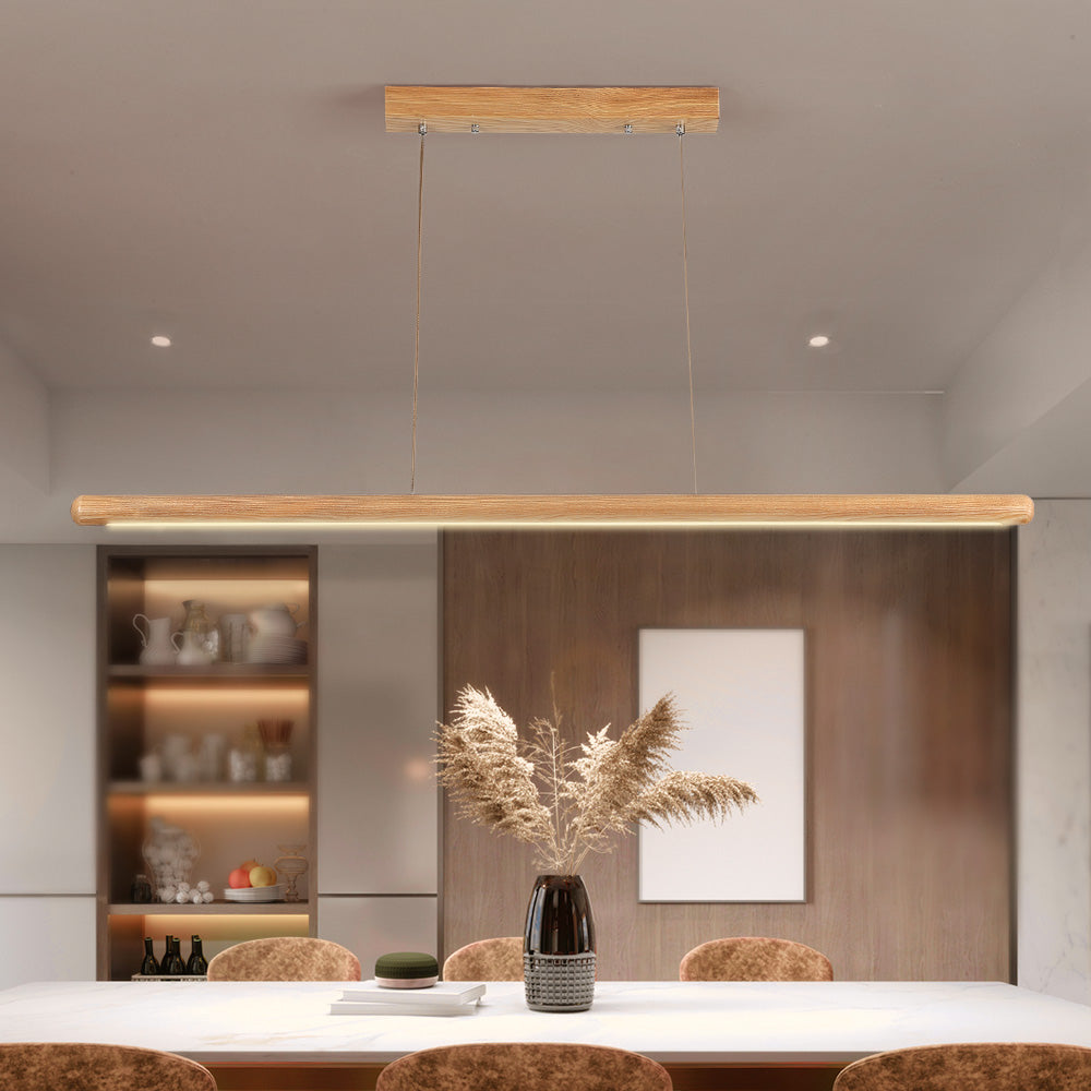 Galina Ash Wood LED Pendant Light
