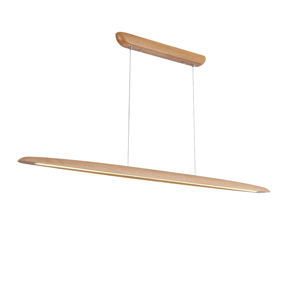 Eldrik Beech Wood Pendant Light