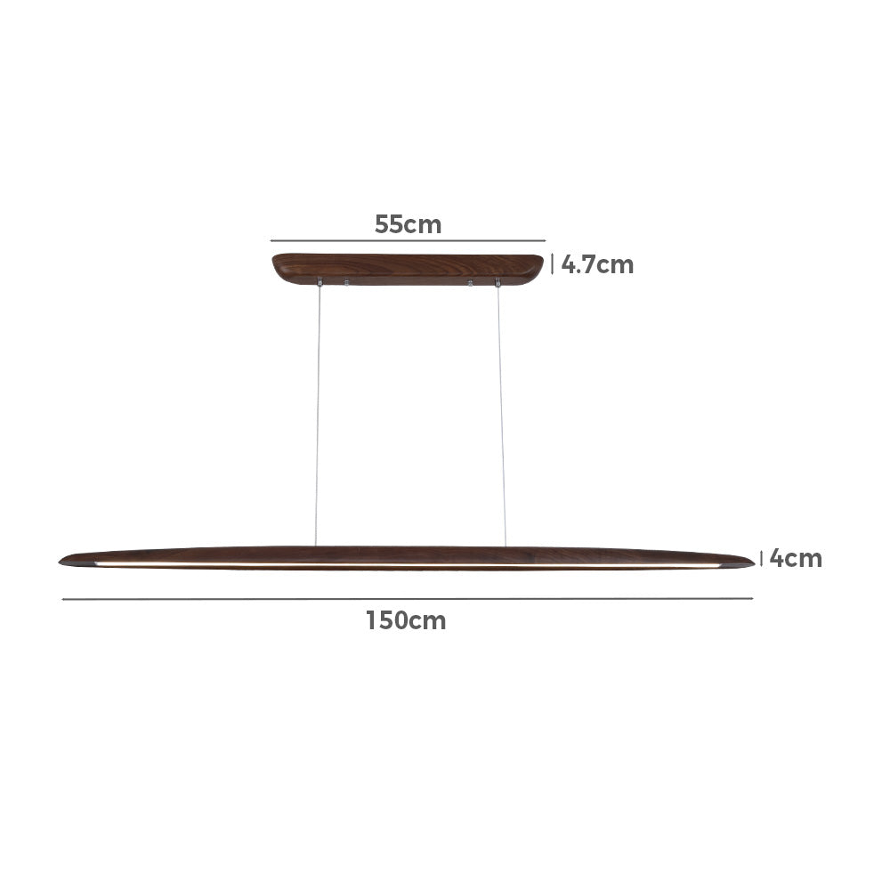 Low Stocks for Each Model! - Odell Walnut Wood Pendant Light