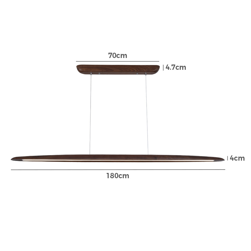 Low Stocks for Each Model! - Odell Walnut Wood Pendant Light