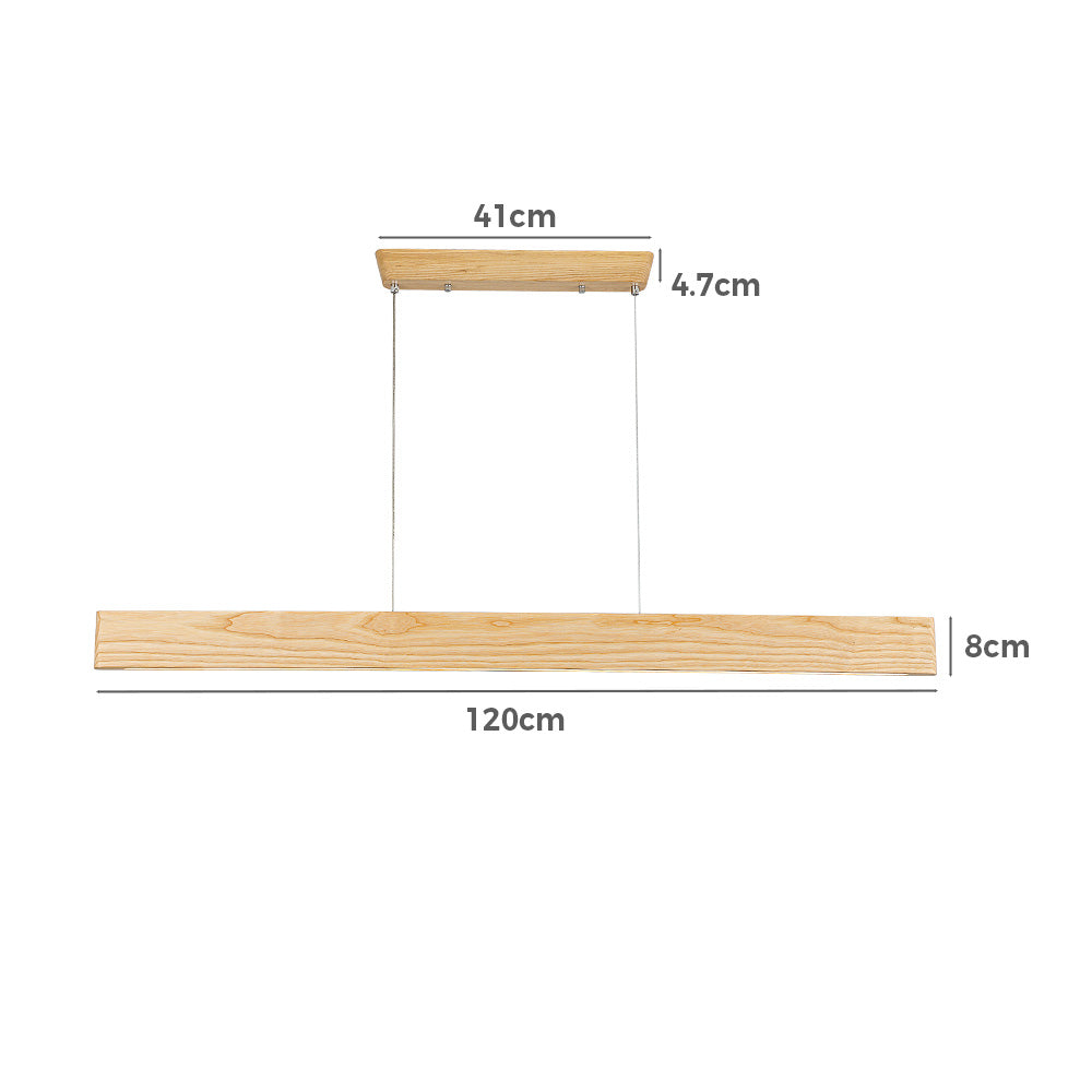 Fejo Ash Wood LED Pendant Light