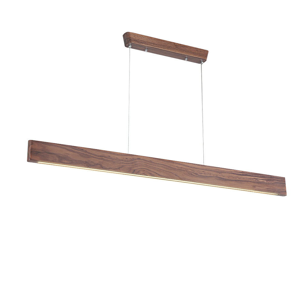 Galej Walnut Wood LED Pendant Light