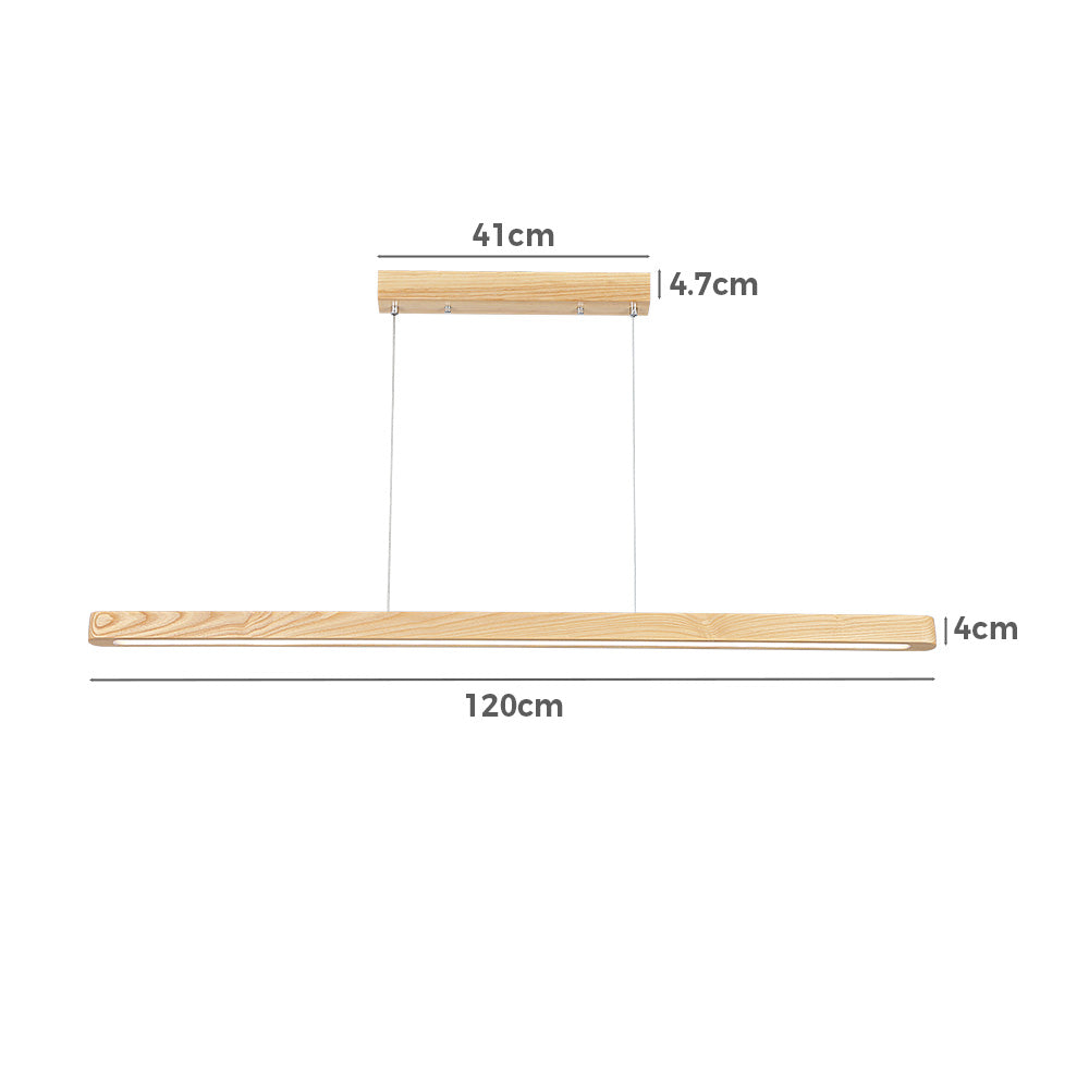 Fejo Ash Wood LED Pendant Light