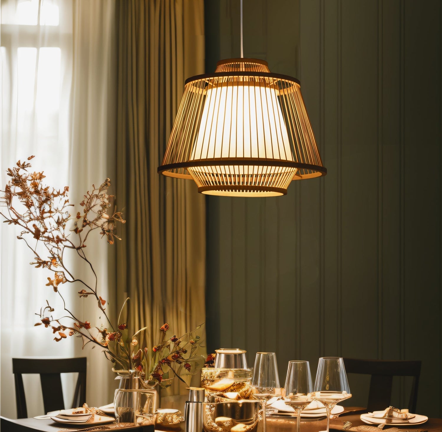 Bamboo Pendant Lights