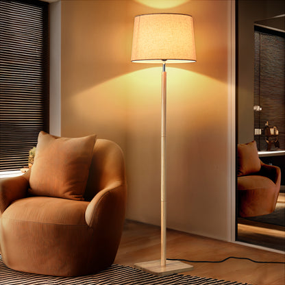 Joyce Wooden Floor Lamp 155CM