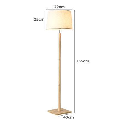Joyce Wooden Floor Lamp 155CM