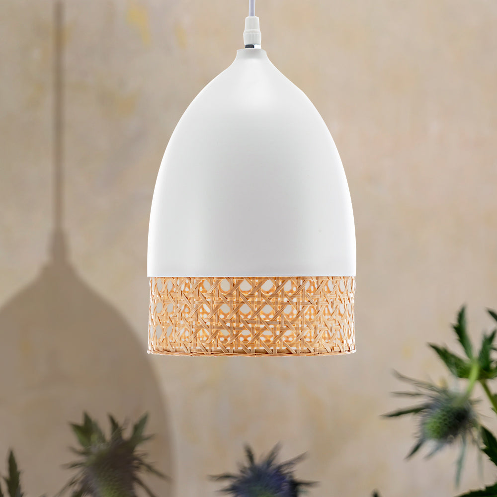 Annika Bamboo Pendant Light