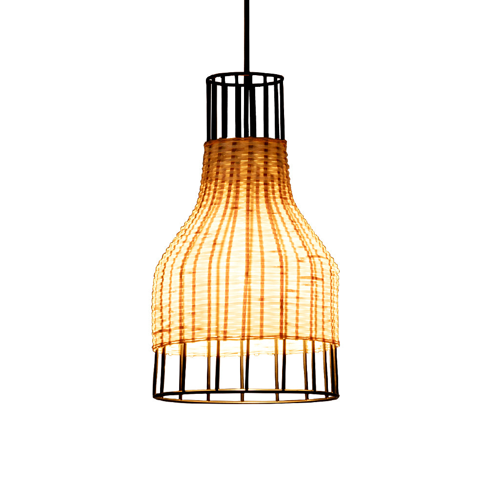 Zahraa Bamboo Pendant Light