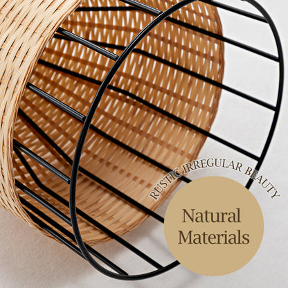 Zahraa Bamboo Pendant Light