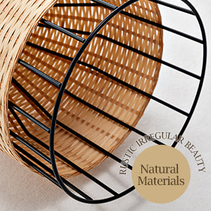 Zahraa Bamboo Pendant Light