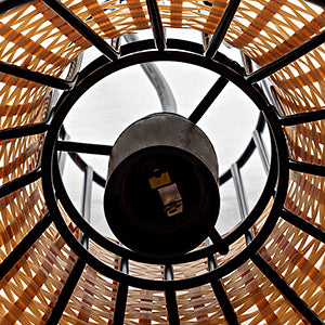 Zahraa Bamboo Pendant Light