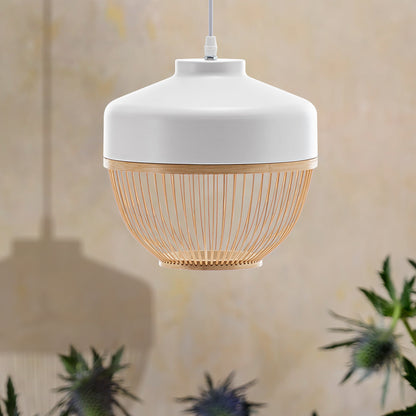 Iqra Bamboo Pendant Light