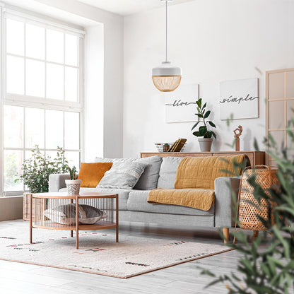 Iqra Bamboo Pendant Light