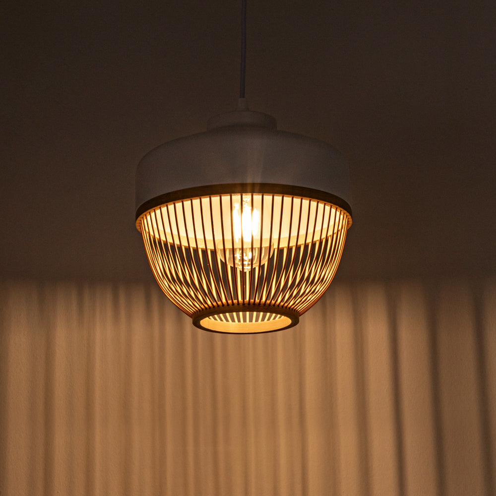 Iqra Bamboo Pendant Light