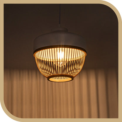 Iqra Bamboo Pendant Light
