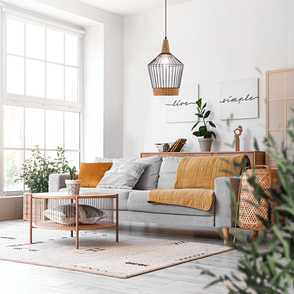 Helena Bamboo Pendant Light