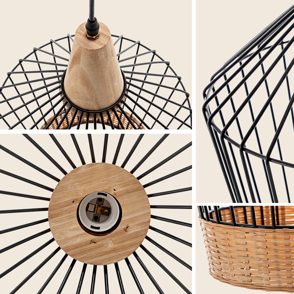 Helena Bamboo Pendant Light